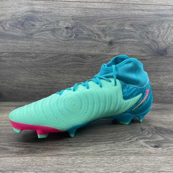 Nike Phantom Luna II Academy FG LV8 Soccer Cleats Men\'s 13 Blue Teal FJ2561 main image 10